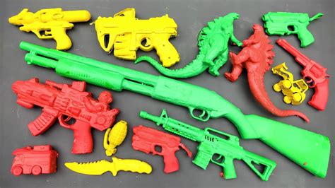 Membersihkan Nerf Shotgun Assault Rifle AK47 Sniper Rifle Glock