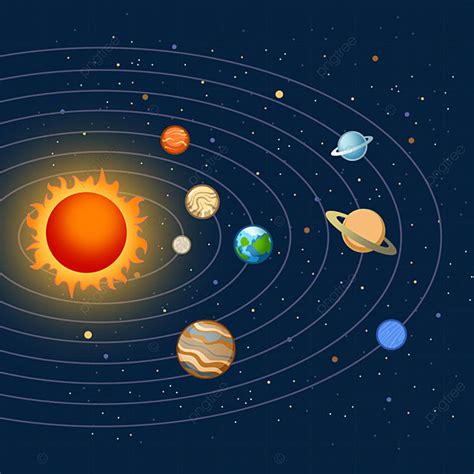 Dibujos Animados Del Sistema Solar PNG Dibujos Sistema Solar Universo