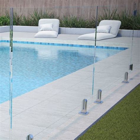 Protectoral 1200 X 1100 X 12mm Glass Pool Fence Panel Bunnings Australia