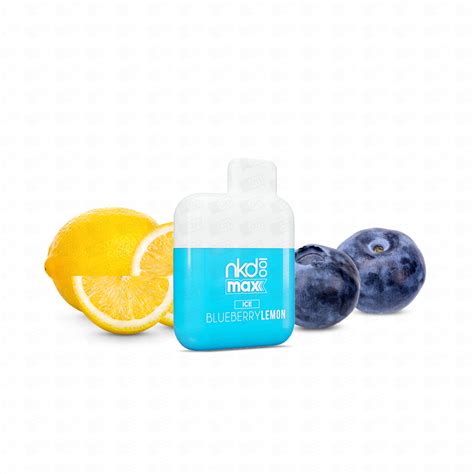 Pod Desc Rtavel Naked Max Puffs Blueberry Lemon Ice