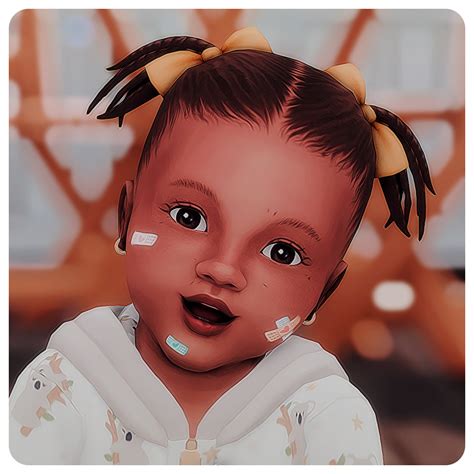 Pretty U Hair Create A Sim The Sims 4 CurseForge Sims Baby Sims