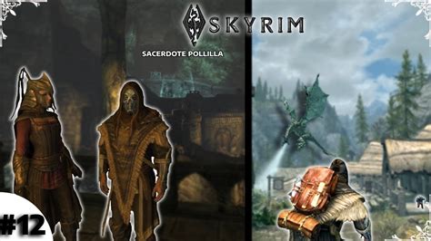 EL EPISODIO MAS RANDOM y SACERDOTE POLILLA SKYRIM Gameplay ESPAÑOL