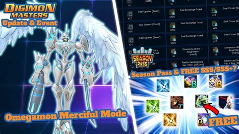 Free SSS SSS Random Box Omegamon Merciful Mode Season Pass