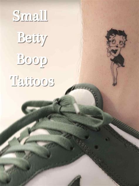 83 Betty Boop Tattoo ideas (with Angel Wings Included) - Tattoo Glee