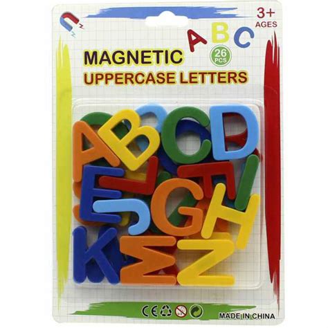 Magnetic Colourful Uppercase Lowercase Alphabets Letters Numbers