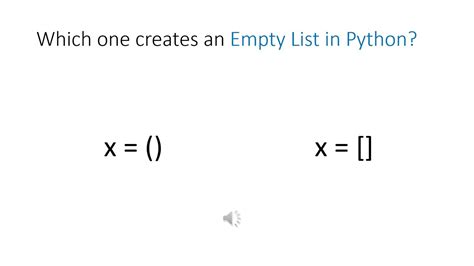 Empty List In Python YouTube