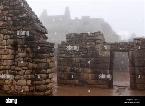 Machu Picchu The Lost City Of The Incas Peru Stock Photo Alamy