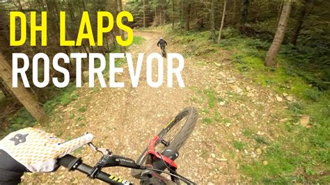 Fast Dh Laps In Rostrevor Mtb Trails Bins Mega Mission And On The