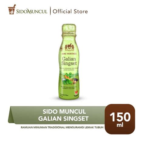 Jual Galian Singset 150ml Ramuan Minuman Tradisional Mengurangi Lemak