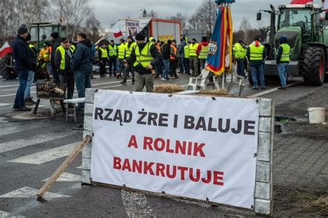 Będzie masowy protest rolników Zablokują wszystkie przejścia z Ukrainą