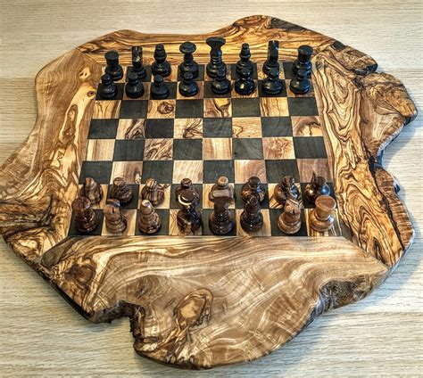 Hand Carved Chess Boards