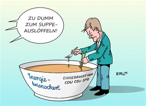 Suppe Von Erl Politik Cartoon Toonpool