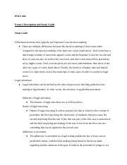 Completed Exam Study Guide Pol S Docx Pols Exam