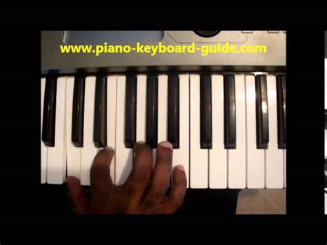 Cmaj7 Chord Piano