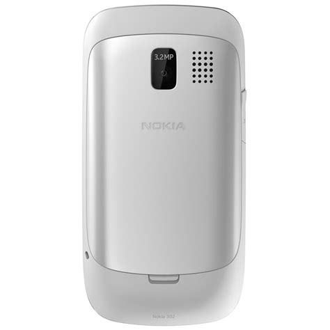 Celular Desbloqueado Nokia Asha Branco C C Mera Mp Teclado