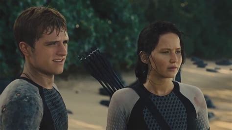 The Hunger Games Catching Fire Wave Blood Rain Scene HD YouTube