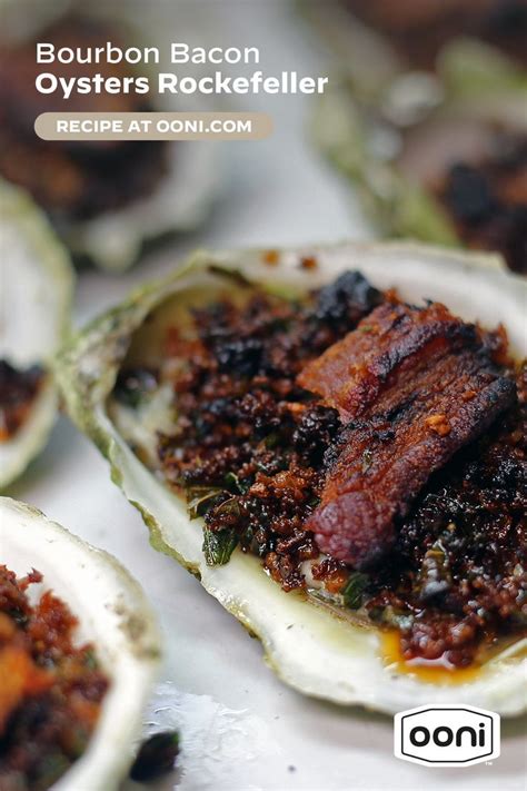 Delicious Bourbon Bacon Oysters Rockefeller