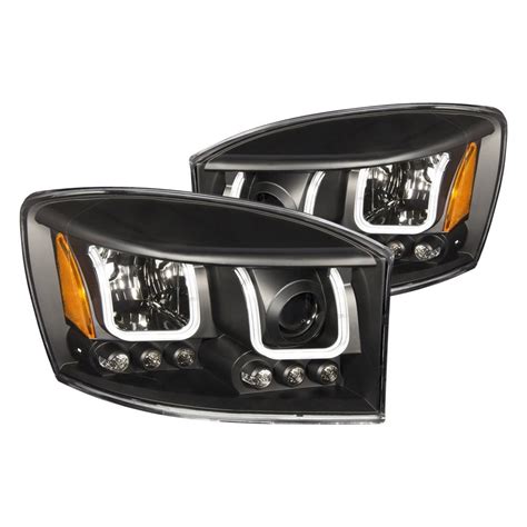 Anzo LED Headlights Black U Bar Projector 111314