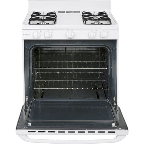 Hotpoint 30 In 4 Burners 48 Cu Ft Freestanding Natural Gas Range