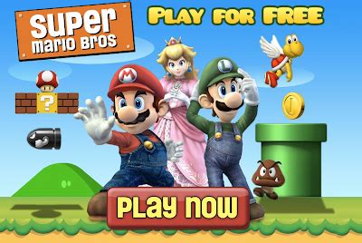 Play Super Mario Brothers online| Free Video games and Arcade games ...