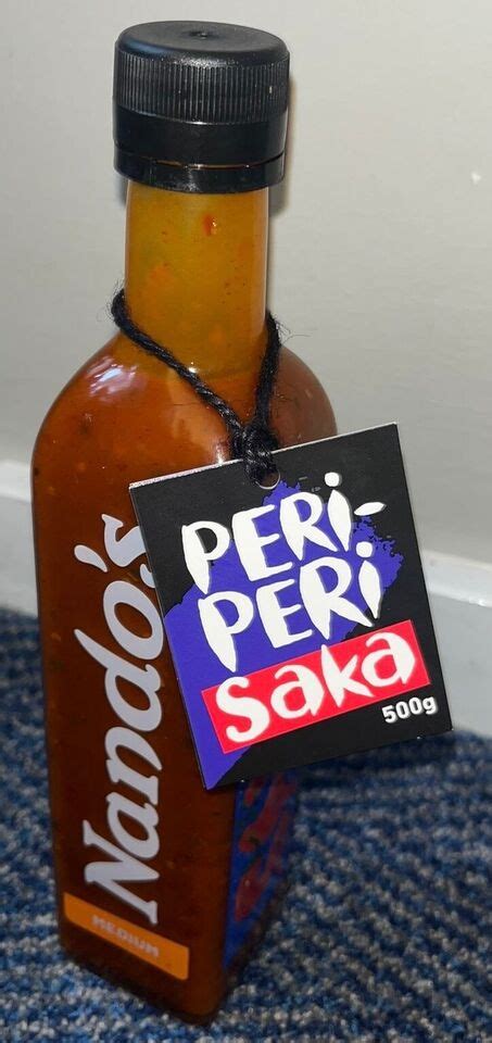 Nandos Peri Peri Saka Sauce Limited Edition Collectable EBay