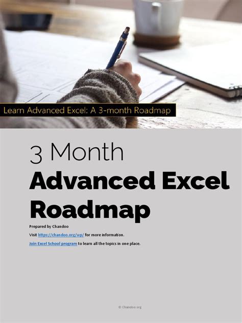 3 Month Advanced Excel Roadmap-V1.0 | PDF | Microsoft Excel | Data