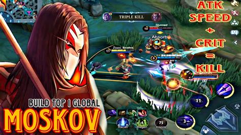 Moskov Mania Atk Speed Crit Kill Build Top Global Moskov Mlbb