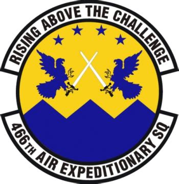 Coat Of Arms Crest Of 466th Air Expeditionary Squadron US Air Force