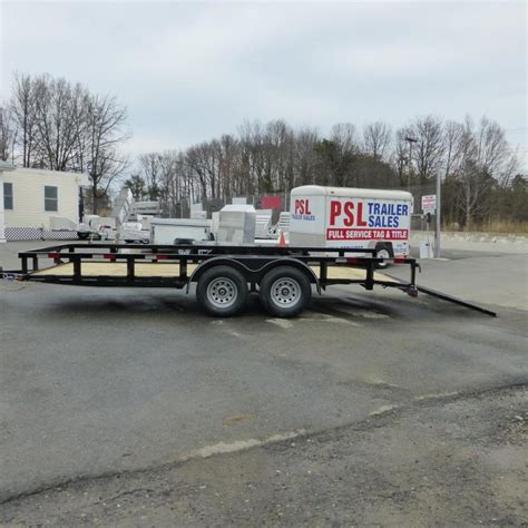 Quality X Tandem Axle K Landscape Trailer W Dovetail