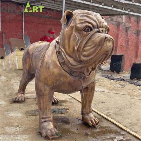 Bronze Outdoor Garden Dog Statues & Sculptures | onlyart sculpture co.,ltd