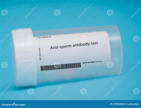 Anti-sperm antibody test stock photo. Image of antibody - 275922604