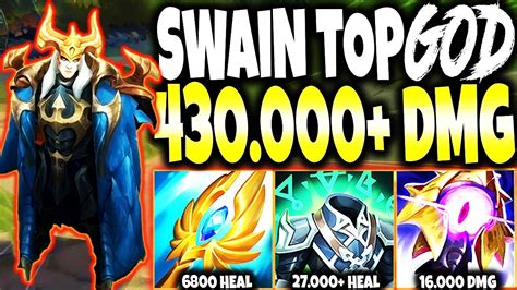 Max Heal Swain Top Build Final Form Dmg Hp