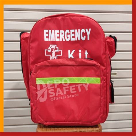 Tas P3k Emergency Kit Plus Isi Type A B C Tas Ransel P3k Dengan Isi