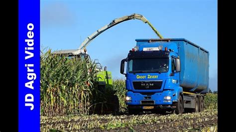 Mais Hakselen Claas Jaguar Volvo Man Groot Zevert Harvesting