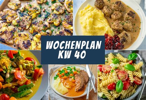 Wochenplan Kw Ideen Zur Essensplanung F R Deine Woche Einfach Malene