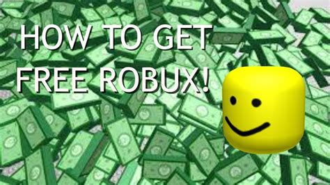 HOW TO GET FREE ROBUX YouTube