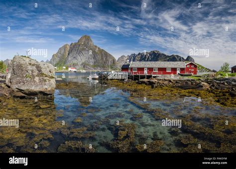 Reine fishing village, Lofoten Islands, Norway Stock Photo - Alamy