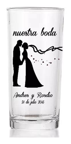 Vaso Cubero Personalizado Pzas Boda Xv A Os Bautizo Etc En Venta