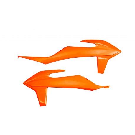 Ufo Radiator Covers Ktm Exc Colour Neon Orange Kt Fflu