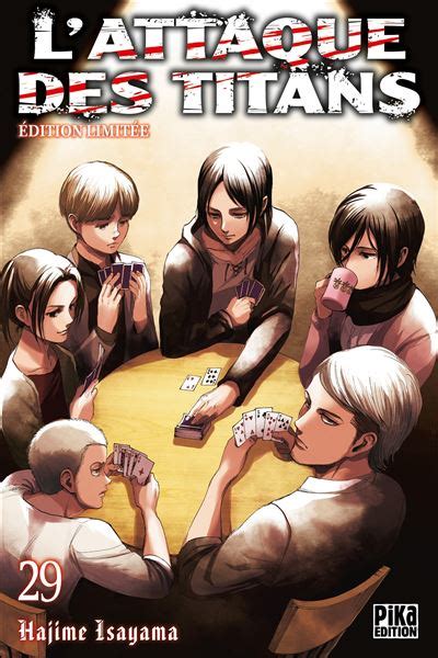 Lattaque Des Titans Tome 29 Lattaque Des Titans T29 Edition Limitée Hajime Isayama