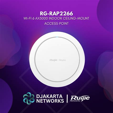 Jual Rg Rap Ruijie Reyee Wi Fi Ax Indoor Ceiling Access Point