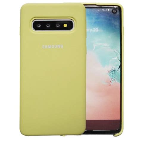 Coque Original En Silicone Samsung S Vert Pc Portable Smartphone