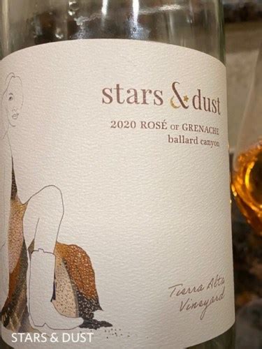 Stars Dust Tierre Alta Vineyard Ros Of Grenache Vivino Us