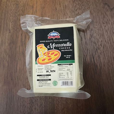 Jual Arisha Keju Mozzarella Cheese Moza 200gr Shopee Indonesia