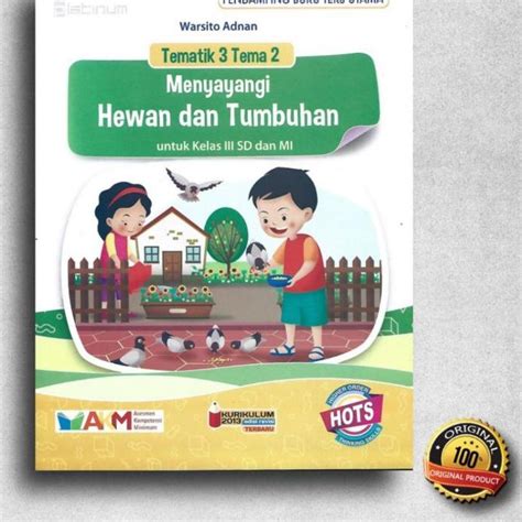 Jual BUKU TEMATIK SD KELAS 3 TEMA 1 2 3 4 5 6 7 8 AKM HOTS PLATINUM