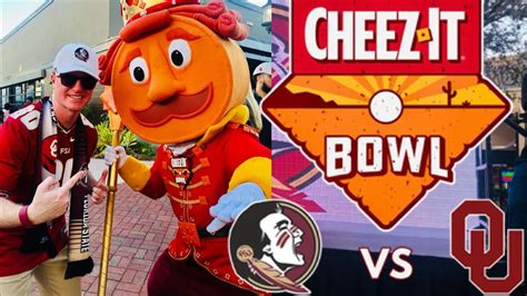 Cheez It Bowl Pep Rally Prince Cheddward Fsu Orlando 2022 Oklahoma