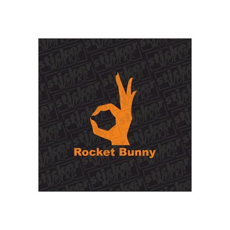 Rocket Bunny Sticker - Buy Rocket Bunny Car Decal Sticker For Car ...