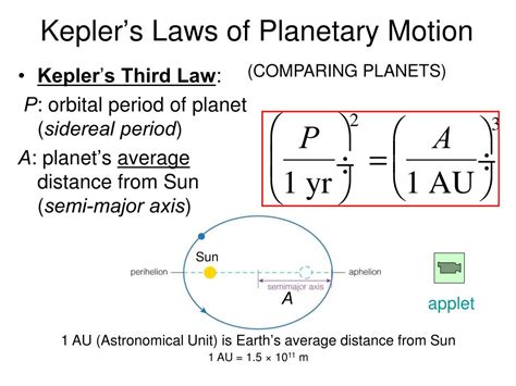 PPT - Kepler ’ s Laws of Planetary Motion PowerPoint Presentation, free download - ID:5342518