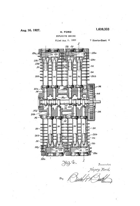 Ford X 8 Engine