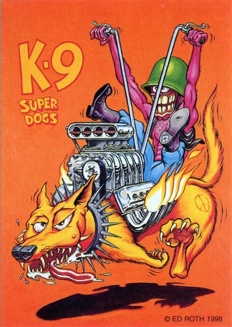 Rat Fink Ed Big Daddy Roth K9 Super Dogs 1000x1412 Rat Fink Ed